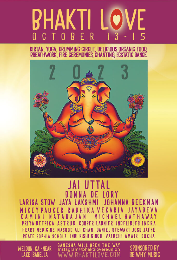 Bhakti Love Reunion - Official Event Poster - Front