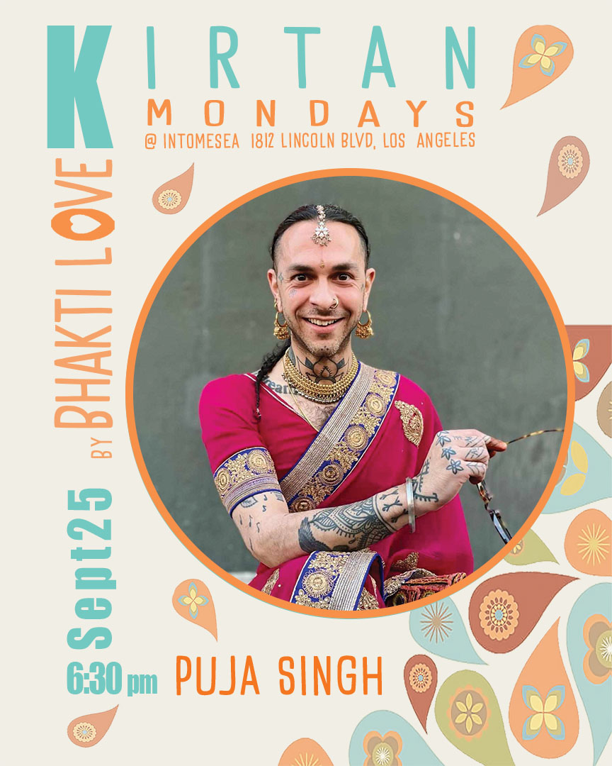 Kirtan Monday - Puja Singh Titchkosky Performing Live at INTOMESEA in Los Angeles, CA